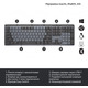 Клавиатура беспроводная Logitech MX Mechanical Graphite Clicky (920-010759)