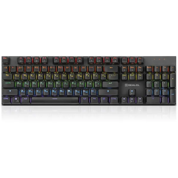 Клавиатура REAL-EL M 13 Grey USB