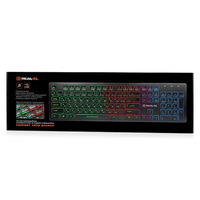 Клавіатура REAL-EL Comfort 7070 Ukr Black