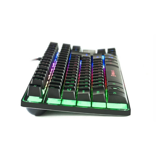 Клавиатура REAL-EL Gaming 8710 TKL Backlit Ukr Black