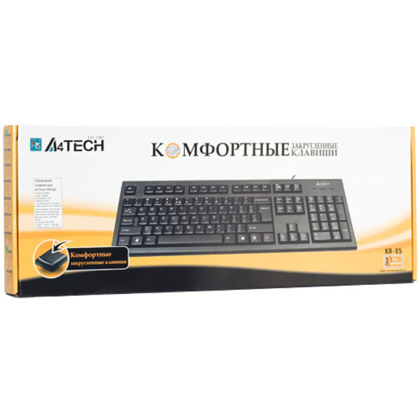 Клавиатура A4Tech KR-85 PS/2 Black