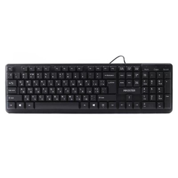 Клавиатура Maxxter KBM-U01-UA Black 