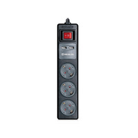 Фильтр питания REAL-EL RS-3 USB Charge
