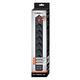 Фильтр питания REAL-EL RS-6 Protect USB 5 м Black