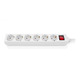 Фільтр живлення REAL-EL RS-6 Protect M 5м White (EL122300035)