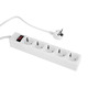 Фильтр питания ProLogix (PRS-P5CU-18W) 3x1.0мм2 медь, 5 розеток, 1.8 м, белый