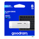 Флеш-накопитель USB2.0  8GB Goodram UME2 White (UME2-0080W0R11)