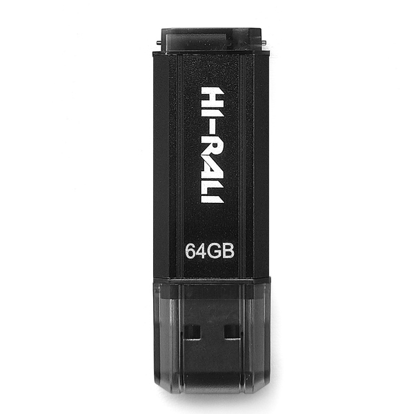 USB-Флешка USB 64GB Hi-Rali Stark Series Black (HI-64GBSTBK)