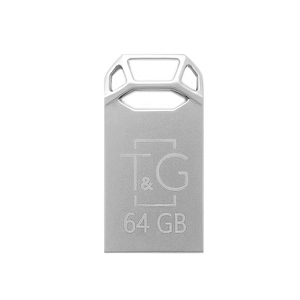 USB-Флешка USB 64GB T&G 110 Metal Series Silver (TG110-64G)