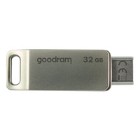 Флеш-накопичувач USB3.2 32GB OTG Type-C Goodram ODA3 Silver (ODA3-0320S0R11)