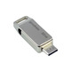 Флеш-накопитель USB3.2 32GB OTG Type-C Goodram ODA3 Silver (ODA3-0320S0R11)