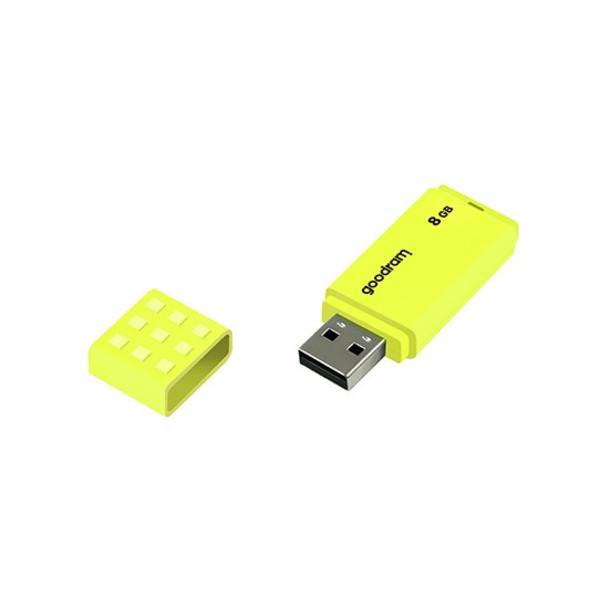 USB-Флешка USB2.0  8GB Goodram UME2 Yellow (UME2-0080Y0R11)