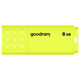 Флеш-накопичувач USB2.0  8GB Goodram UME2 Yellow (UME2-0080Y0R11)