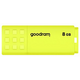 Флеш-накопичувач USB2.0  8GB Goodram UME2 Yellow (UME2-0080Y0R11)