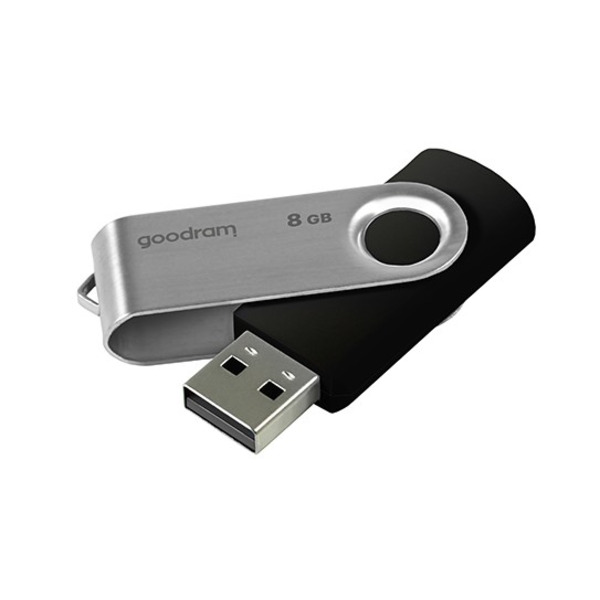 USB-Флешка USB 2.0 8GB Goodram UTS2 (Twister) Black (UTS2-0080K0R11)