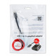 Адаптер Cablexpert USB Type-C - DisplayPort (M/F), 0.15 м, чорний (A-CM-DPF-01) 