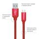 Кабель ColorWay USB - micro USB (M/M), 1 м, Red (CW-CBUM002-RD)