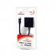 Адаптер Cablexpert USB Type-C - VGA (M/F), 0.15 м, черный (AB-CM-VGAF-01)