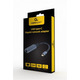 Адаптер Cablexpert USB Type-C - RJ-45 (M/F), 0.15 м, Black (A-USB3C-LAN-01) 