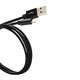 Кабель Canyon USB - Lightning (M/M) 0.96 м, Black (CNS-MFIC3B) в оплетке