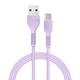 Кабель ACCLAB AL-CBCOLOR-T1PP USB - USB Type-C (M/M) 1.2 м Purple (1283126518270)
