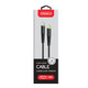 Кабель Intaleo CBFLEXTL1 USB Type-C - Lightning (M/M), 1.2 м, Black (1283126542459)