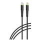 Кабель Intaleo CBFLEXTL1 USB Type-C - Lightning (M/M), 1.2 м, Black (1283126542459)