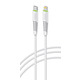Кабель Intaleo CBFLEXTL1 USB Type-C - Lightning (M/M), 1.2 м, White (1283126504099)