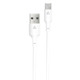 Кабель ACCLAB PwrX USB - Lightning (M/M), 20 W, 1.2 м, White (1283126559549)