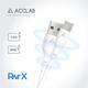 Кабель ACCLAB PwrX USB - Lightning (M/M), 20 W, 1.2 м, White (1283126559549)