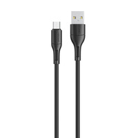 Кабель Usams US-SJ502 USB - Micro USB (M/M), 1 м, Black (SJ502USB01)