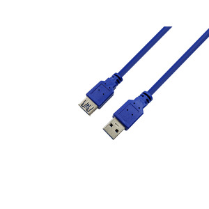 Кабель ProLogix USB - USB V 3.0 (M/F), 3 м, синій (PR-USB-P-11-30-3m)