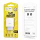 Зарядное устройство Hoco C72A Glorious (1USB, 2.1А) White (6931474712899)