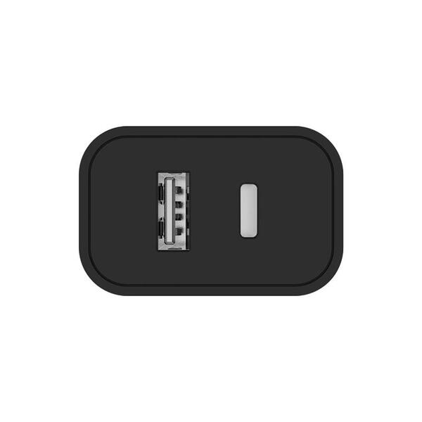 Сетевое зарядное устройство ColorWay (1USB Type-C PDx3A;1USBx4A) Black (CW-CHS025QPD-BK)