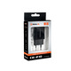 Сетевое зарядное устройство REAL-EL CH-210 (2USB, 2.1A) Black