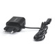 Сетевое зарядное устройство REAL-EL CH-217 (2USB, 2.1A) Black + кабель Lightning