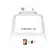 Мережевий зарядний пристрій ColorWay Power Delivery Port PPS USB (Type-C PD + USB QC3.0) (45W) White (CW-CHS042PD-WT)