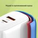 Мережевий зарядний пристрій ColorWay Power Delivery Port PPS USB (Type-C PD + USB QC3.0) (45W) White (CW-CHS042PD-WT)