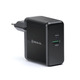 Сетевое зарядное устройство REAL-EL CH-350 QC3.0 (2USB, 3A) Black