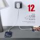 Сетевое зарядное устройство Intaleo TCG242 (2USB, 2.4A) White (1283126578281)