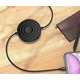 Беспроводное зарядное устройство Usams US-CC096 Wireless Charger + Lightning Charging Cable Black (CC96WH01)