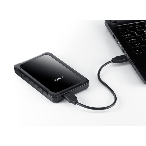 Зовнішній жорсткий диск 2.5 USB 1.0TB Apacer AC532 Black (AP1TBAC532B-1)