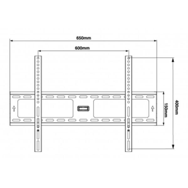 Кронштейн Walfix M-17B (VESA600х400)