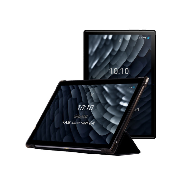 Планшет Sigma mobile Tab A1010 Neo 4/64GB 4G Dual Sim Black+чохол-книжка