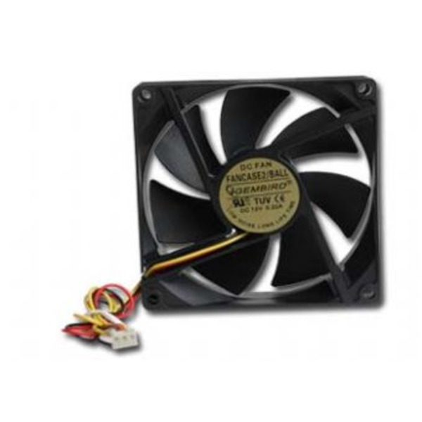 Вентилятор Gembird (FANCASE2/BALL) 90х90х25мм Ball 3pin