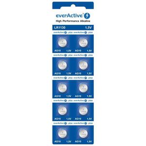 Батарейка everActive LR1130/LR54/(A)G10 BL 10шт