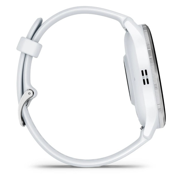 Смарт-часы Garmin Venu 3 Silver Stainless Steel Bezel with Whitestone Case and Silicone Band (010-02784-50)