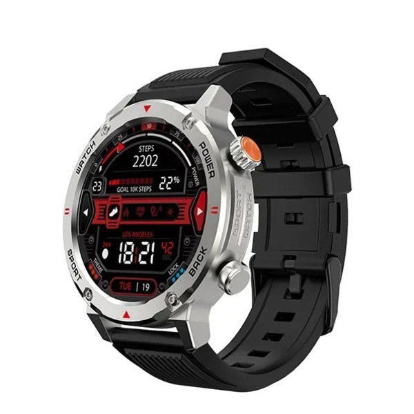 Смарт-годинник iMiki D2 Silver Silicone Strap