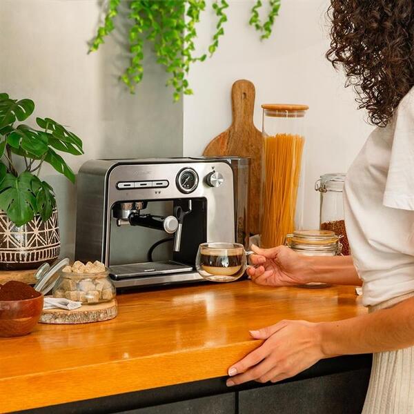 Кавоварка Cecotec Power Espresso 20 Square Pro (CCTC-01983)