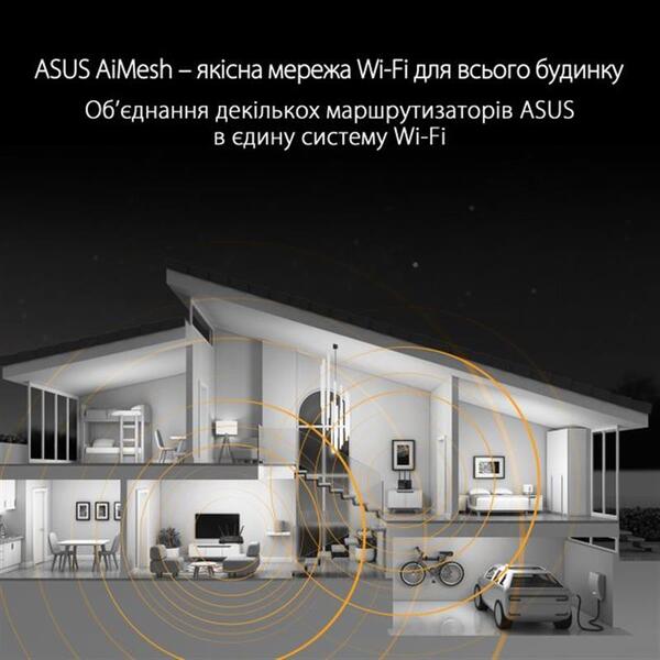 Бездротовий маршрутизатор (роутер) Asus TUF-AX3000 V2